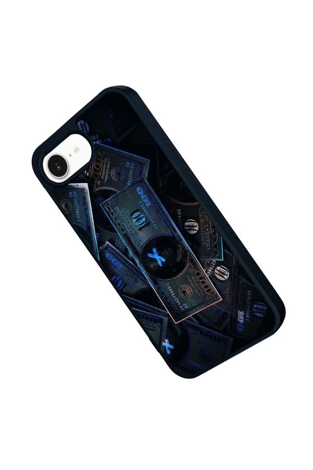iPhone 16E Uyumlu Para Tasarımlı Glossy Premium Kılıf