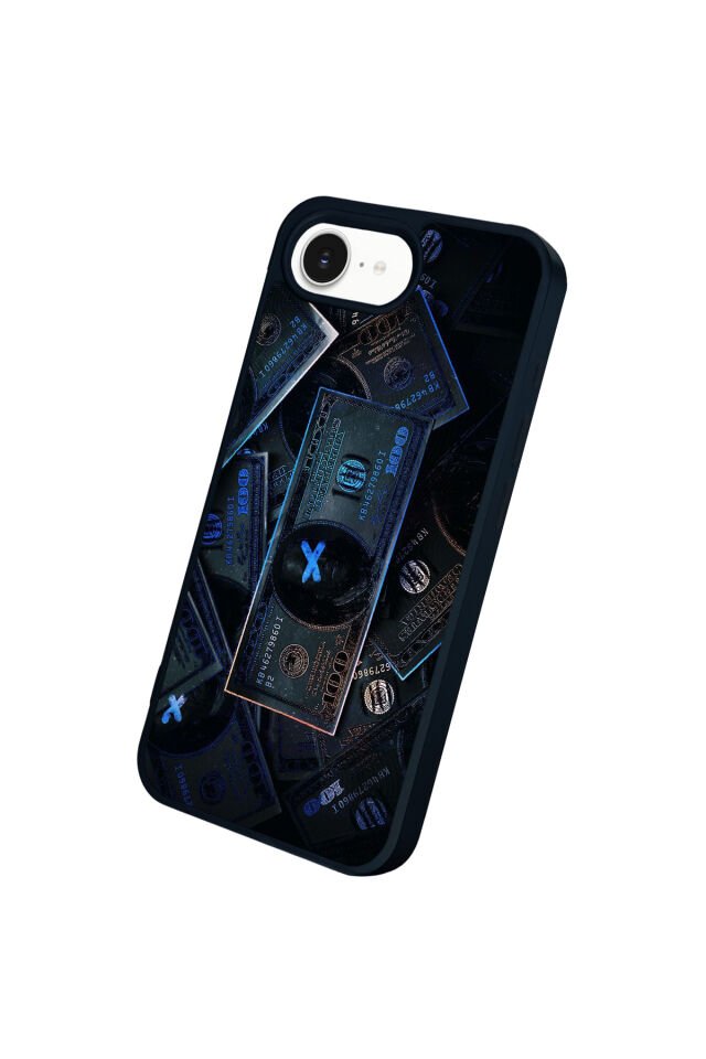 iPhone 16E Uyumlu Para Tasarımlı Glossy Premium Kılıf