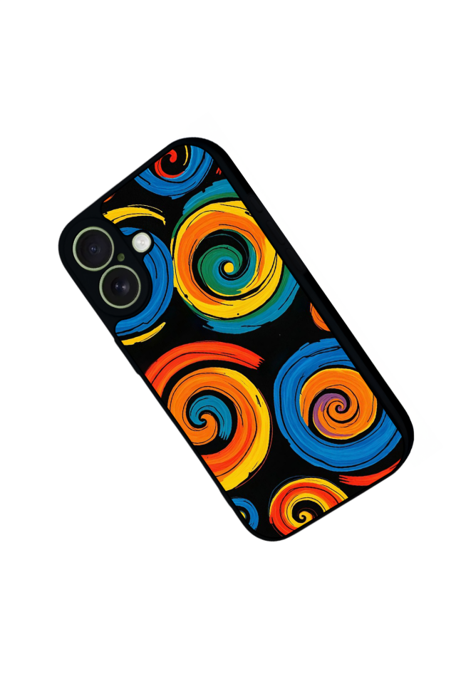 iPhone 17 Uyumlu Abstract Tasarımlı Glossy Premium Kılıf