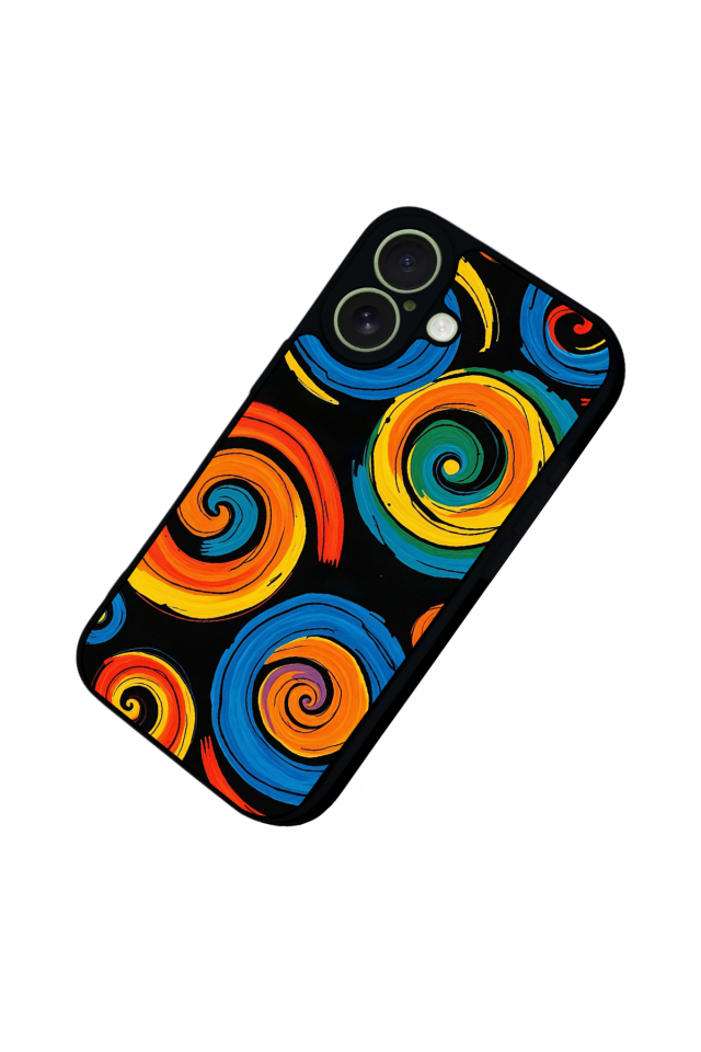 iPhone 17 Uyumlu Abstract Tasarımlı Glossy Premium Kılıf