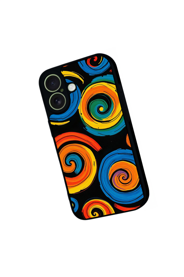 iPhone 17 Uyumlu Abstract Tasarımlı Glossy Premium Kılıf