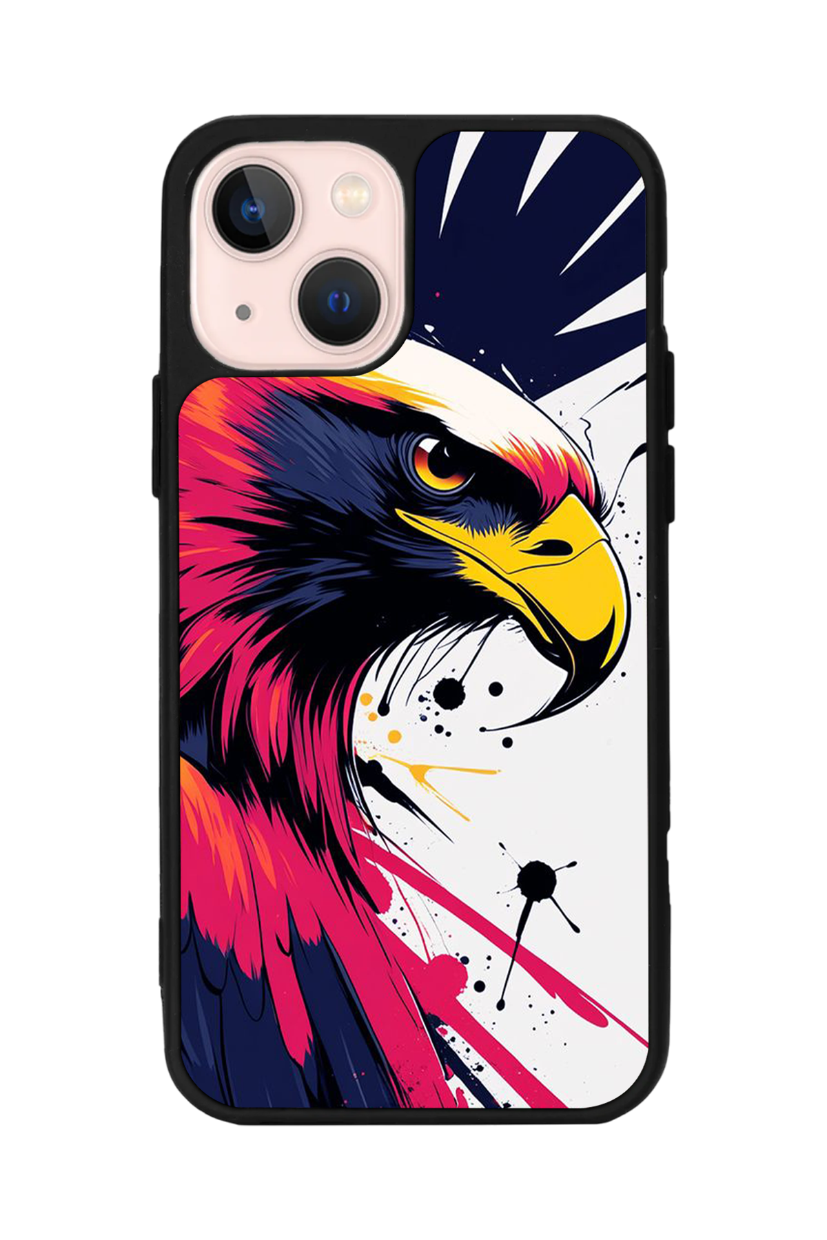 iPhone 15 Plus Uyumlu Besiktas Tasarımlı Glossy Premium Kılıf