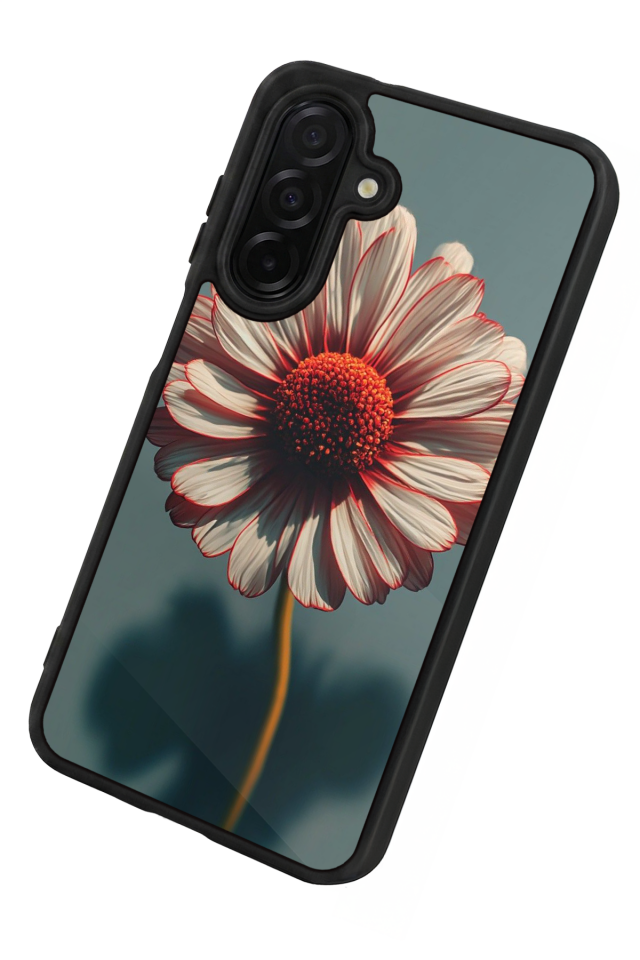 Samsung Galaxy A56 Uyumlu Cicek Tasarımlı Glossy Premium Kılıf