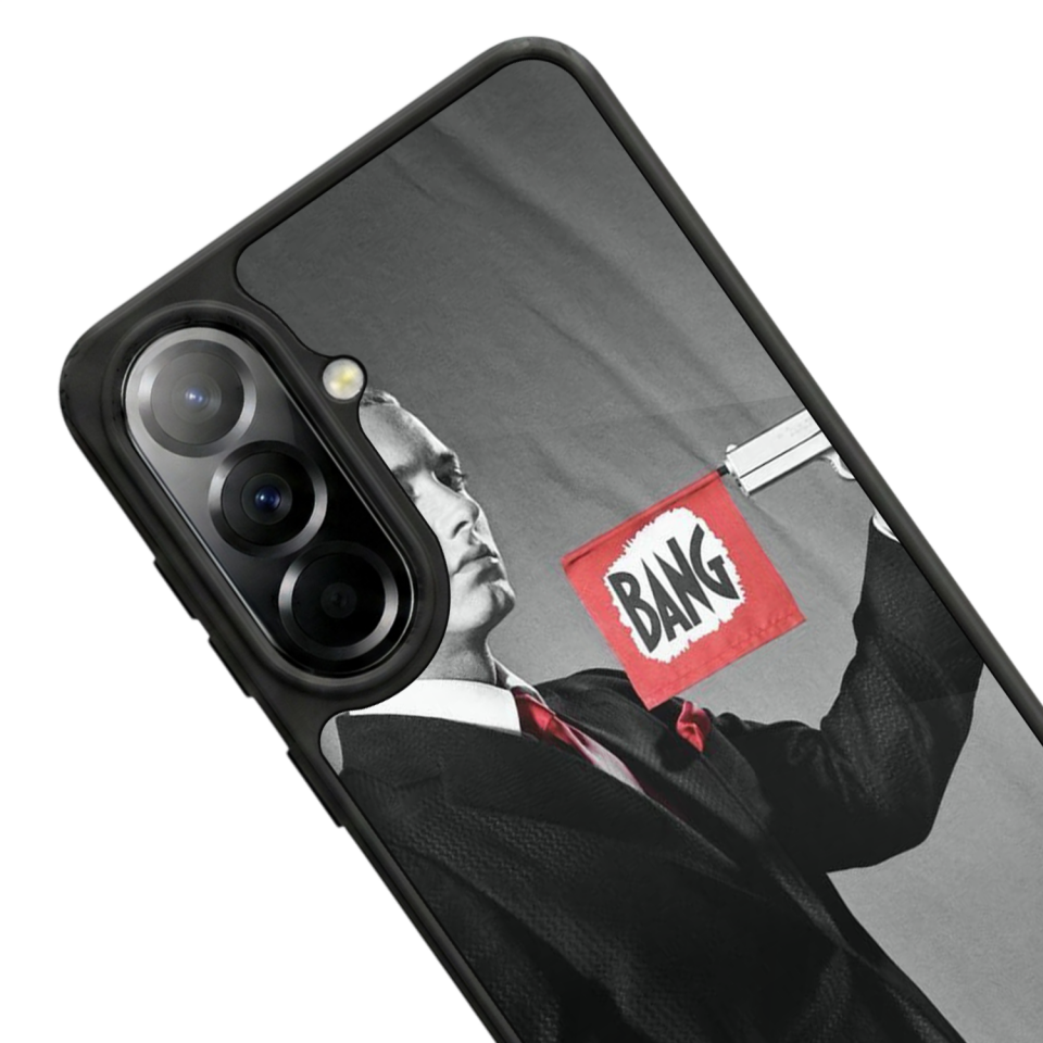 Samsung Galaxy A37 Uyumlu Eminem Tasarımlı Glossy Premium Kılıf