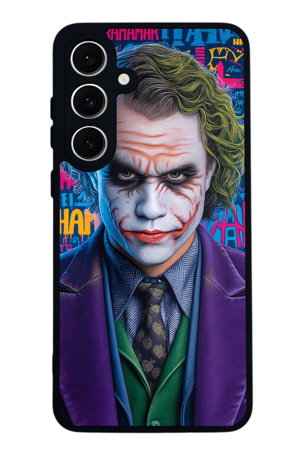 Samsung Galaxy A16 Uyumlu Joker Tasarımlı Glossy Premium Kılıf