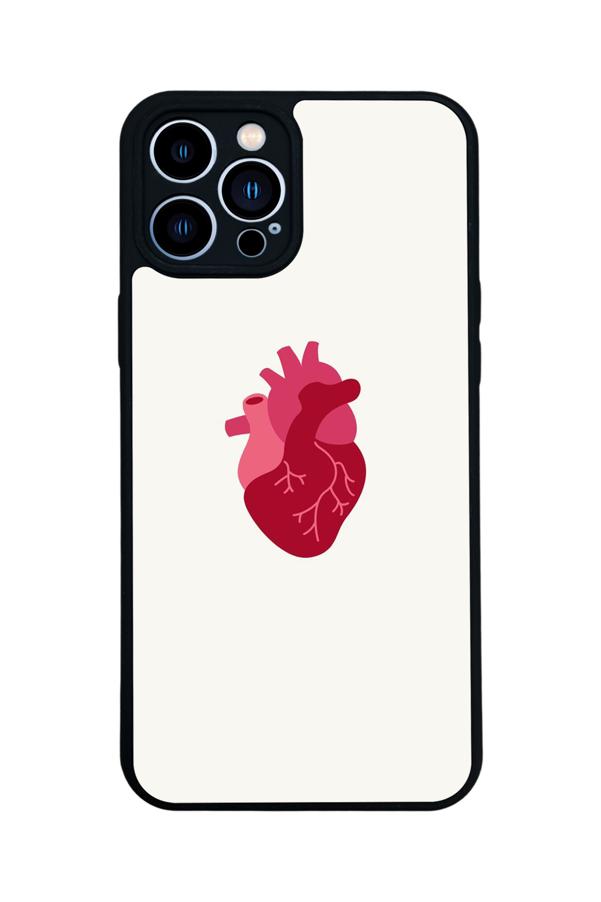 iPhone 13 Pro Max Uyumlu Kalp Love Tasarımlı Glossy Premium Kılıf