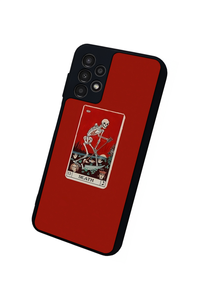 Samsung Galaxy A23 Uyumlu Kirmizi Tasarımlı Glossy Premium Kılıf