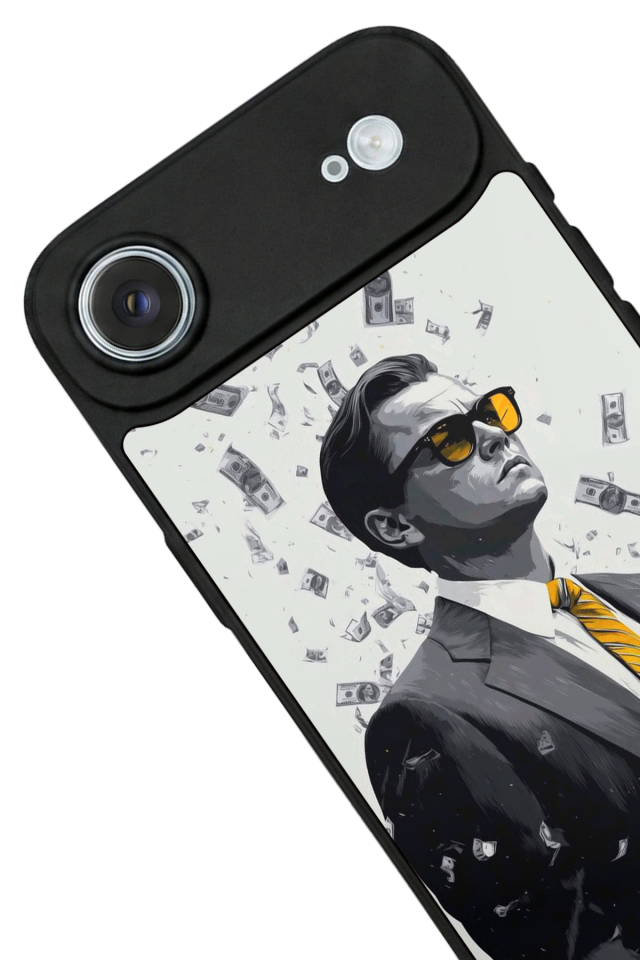 iPhone 17 Air Uyumlu TheWolf Tasarımlı Glossy Premium Kılıf