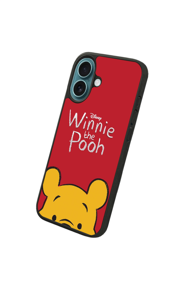 iPhone 16 Plus Uyumlu Winnie Tasarımlı Glossy Premium Kılıf