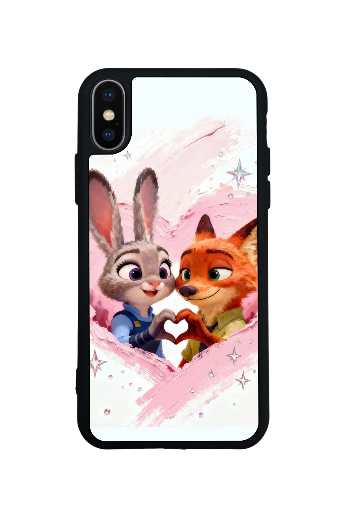 iPhone X/ XS Uyumlu Zootropolis Tasarımlı Glossy Premium Kılıf