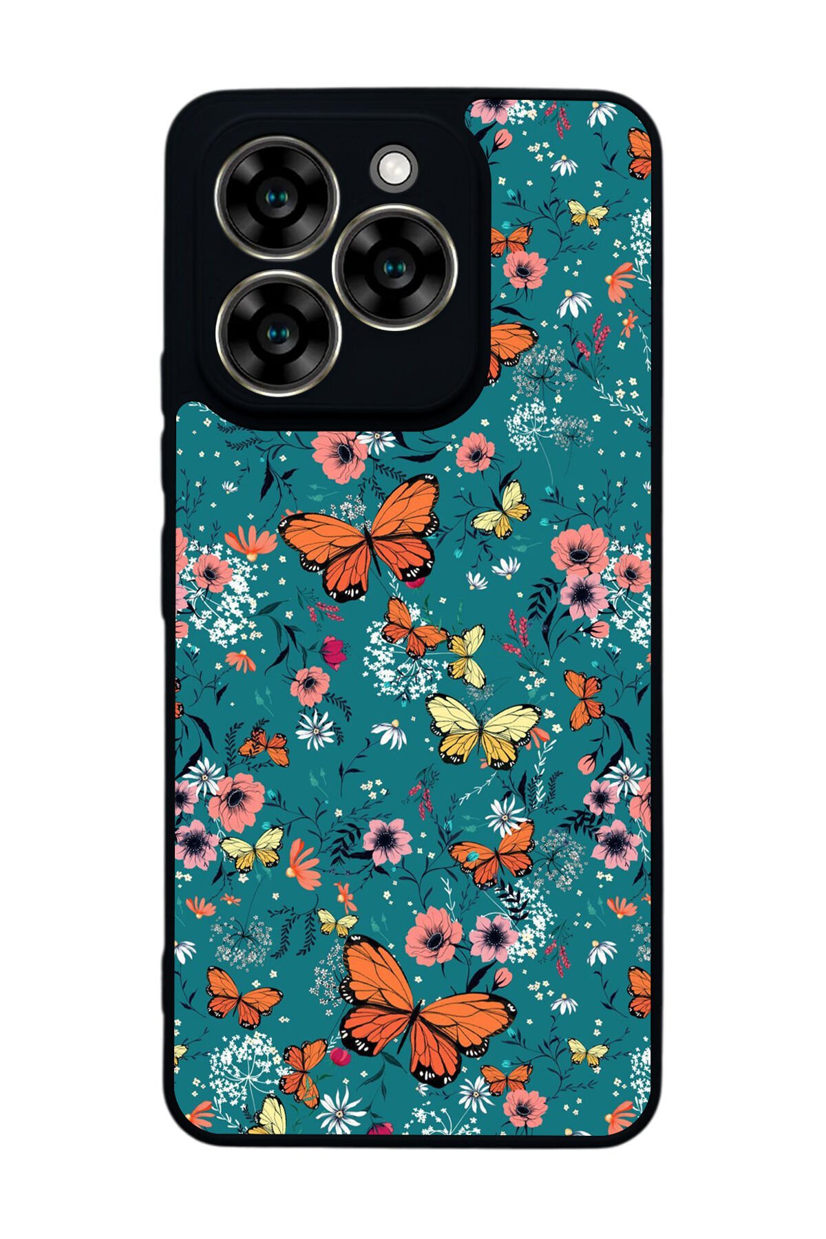 Reeder S919 Uyumlu Floral Tasarımlı Glossy Premium Kılıf
