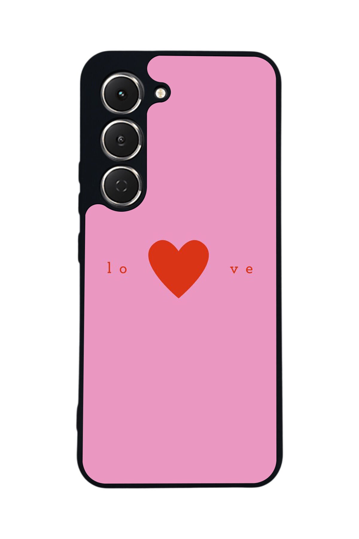 Tecno Spark 40 Pro Uyumlu Kalp Love Tasarımlı Glossy Premium Kılıf