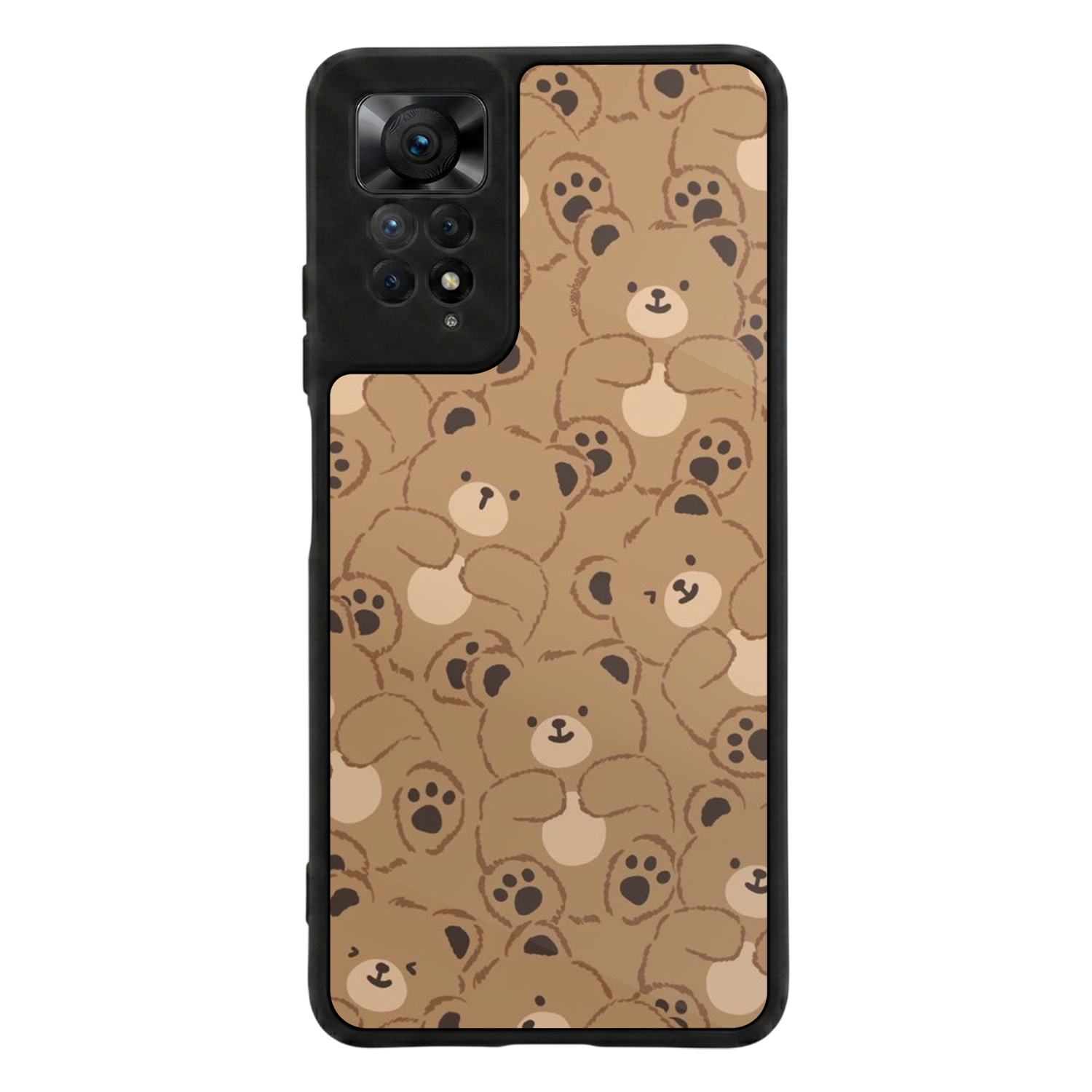 Xiaomi Redmi Note 11 Pro Uyumlu Ayı Tasarımlı Glossy Premium Kılıf