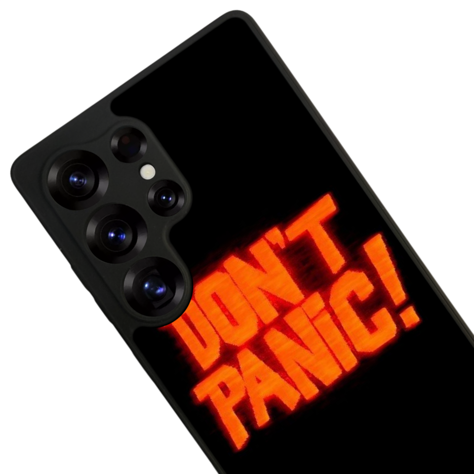 Samsung Galaxy S25 Ultra Uyumlu Dont Stop Tasarımlı Glossy Premium Kılıf