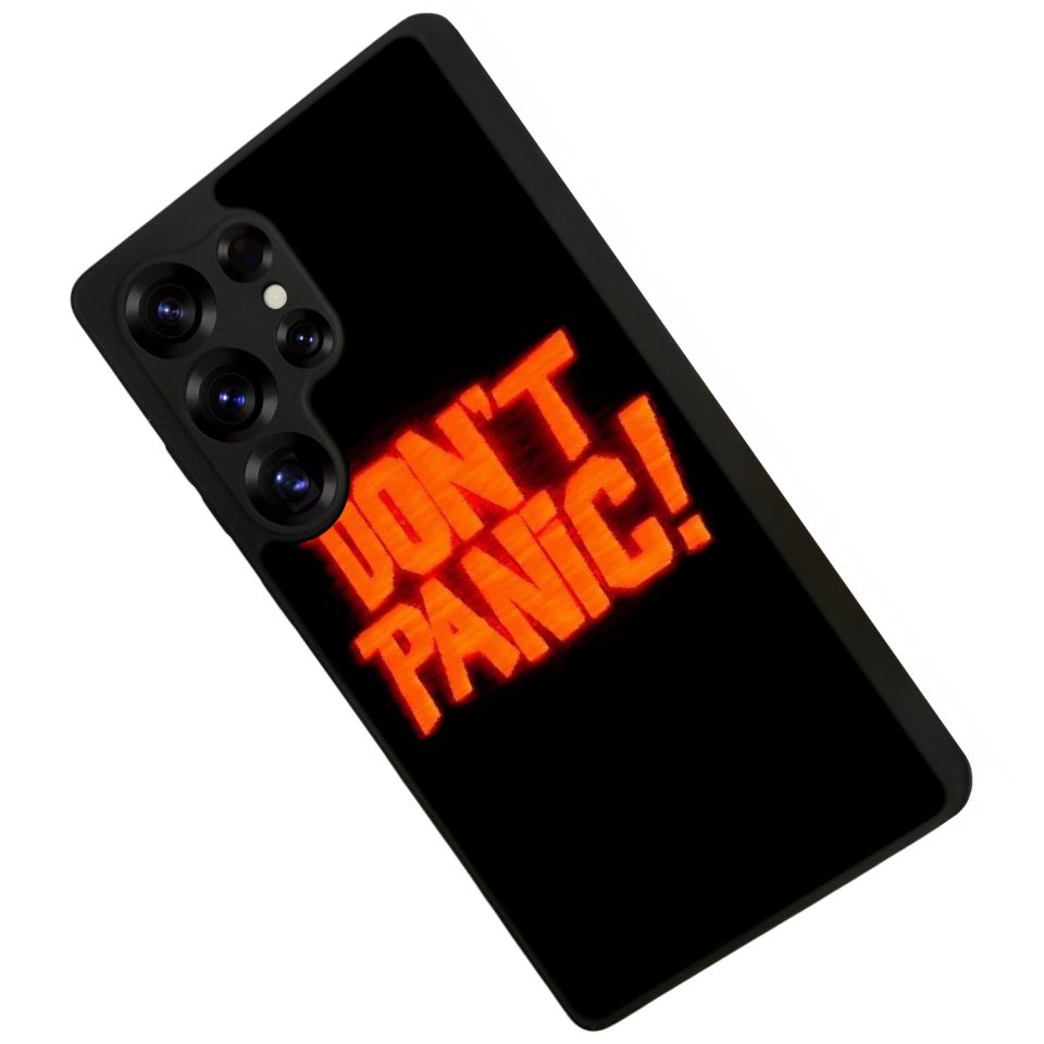 Samsung Galaxy S25 Ultra Uyumlu Dont Stop Tasarımlı Glossy Premium Kılıf