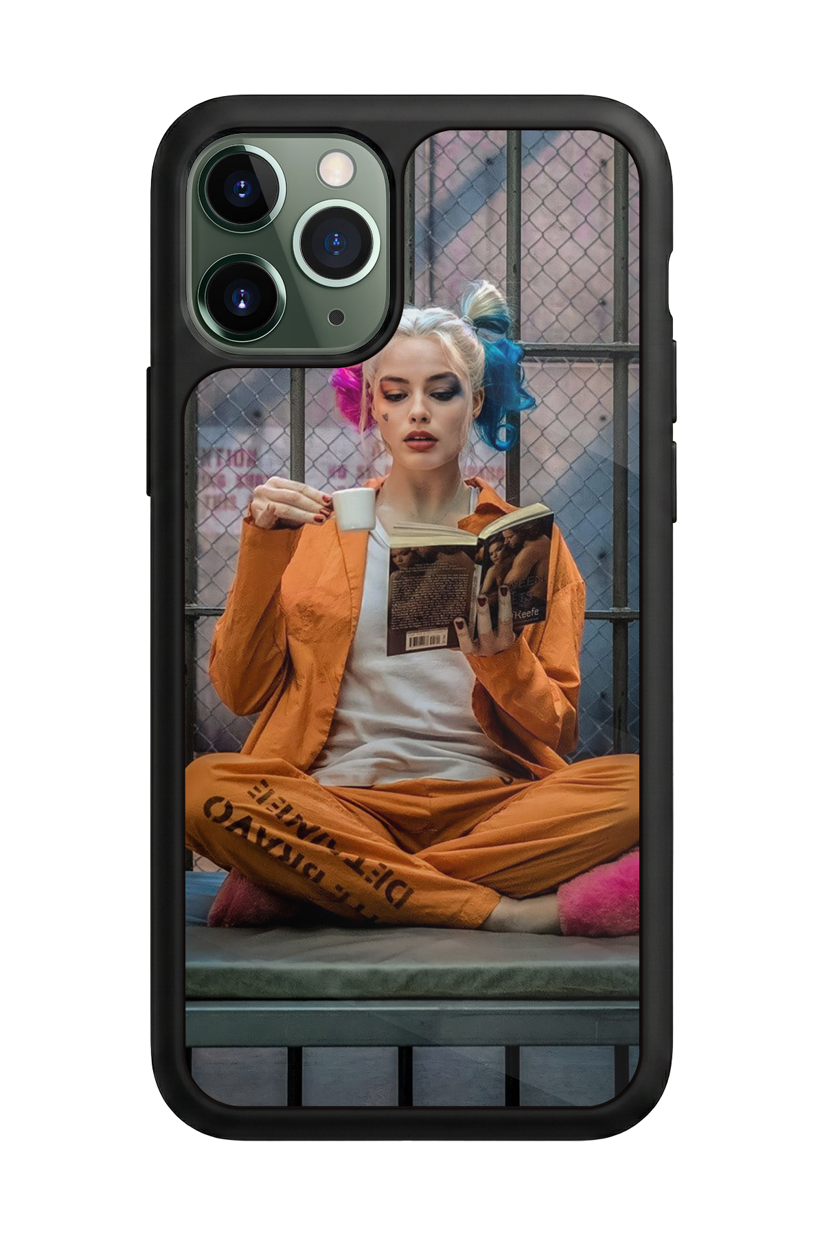iPhone 11 Pro Max Uyumlu HarleyQueen Tasarımlı Glossy Premium Kılıf