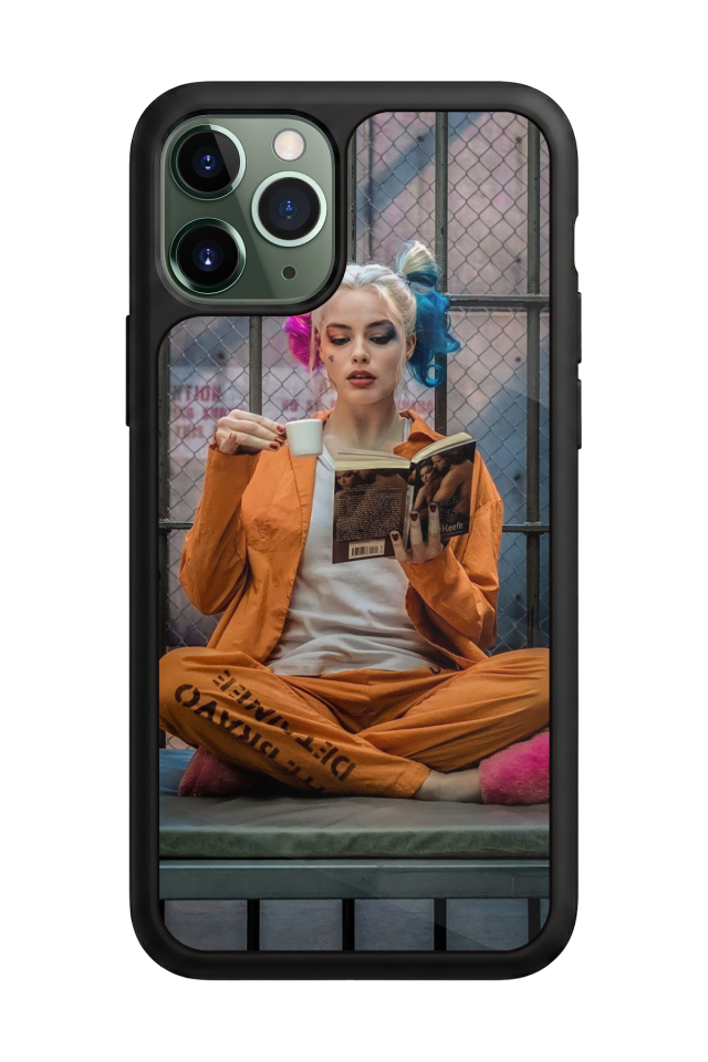 iPhone 11 Pro Max Uyumlu HarleyQueen Tasarımlı Glossy Premium Kılıf