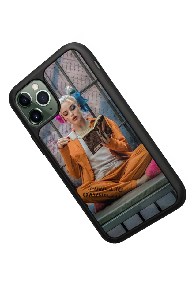 iPhone 11 Pro Max Uyumlu HarleyQueen Tasarımlı Glossy Premium Kılıf