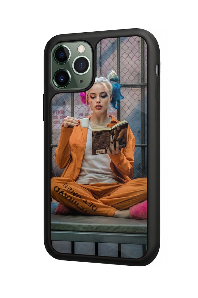 iPhone 11 Pro Max Uyumlu HarleyQueen Tasarımlı Glossy Premium Kılıf