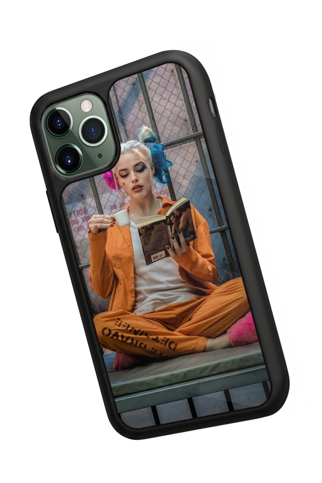 iPhone 11 Pro Max Uyumlu HarleyQueen Tasarımlı Glossy Premium Kılıf