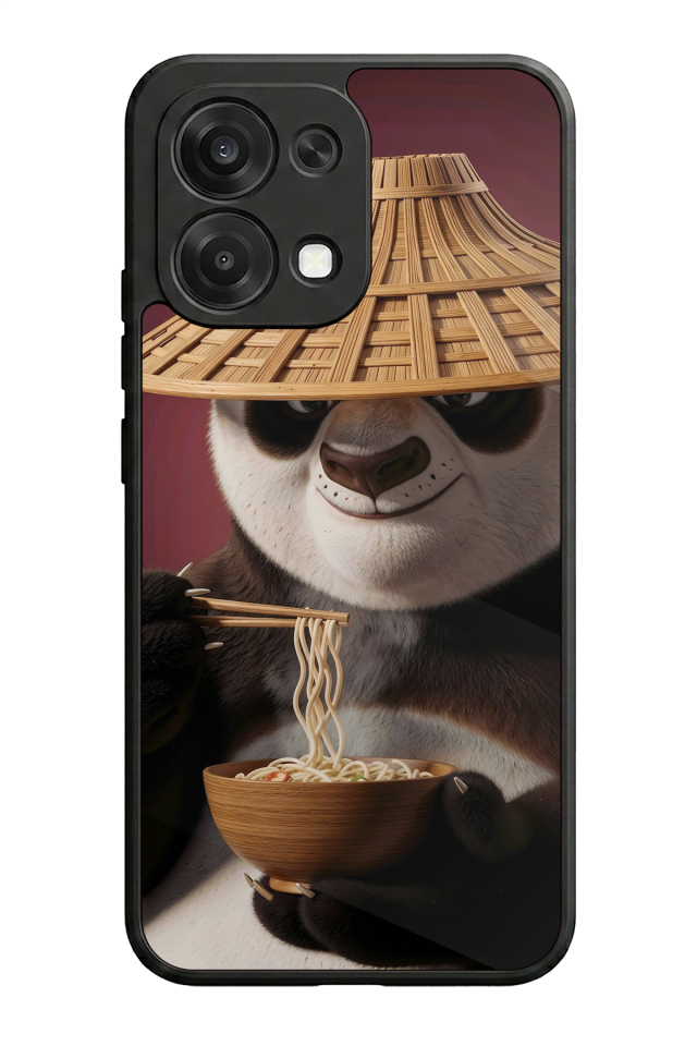 Oppo A6 Pro Uyumlu Kung Fu Panda Tasarımlı Glossy Premium Kılıf