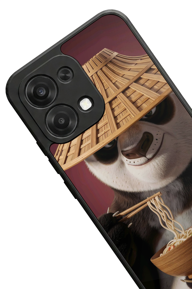 Oppo A6 Pro Uyumlu Kung Fu Panda Tasarımlı Glossy Premium Kılıf