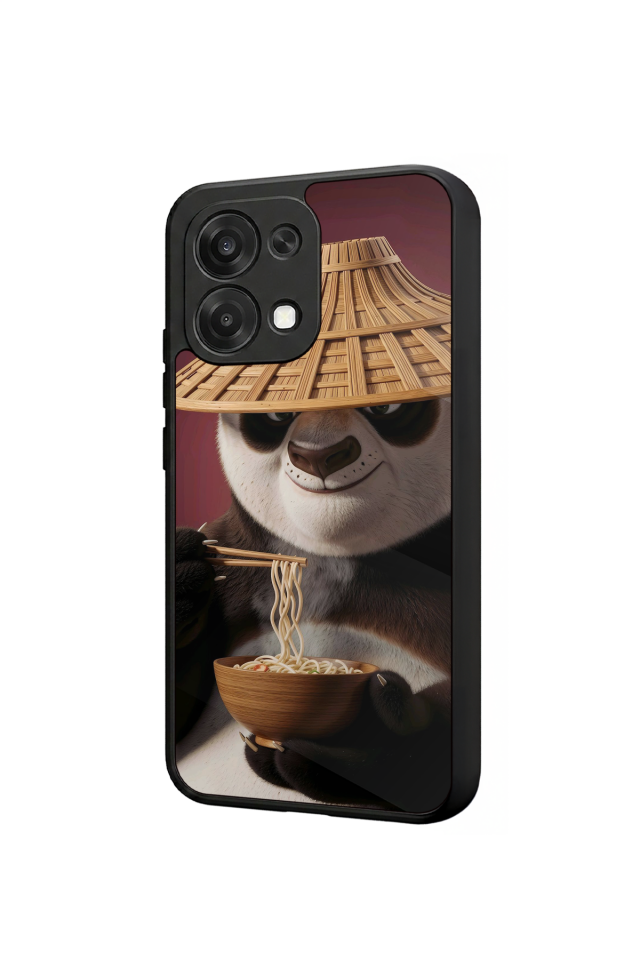 Oppo A6 Pro Uyumlu Kung Fu Panda Tasarımlı Glossy Premium Kılıf