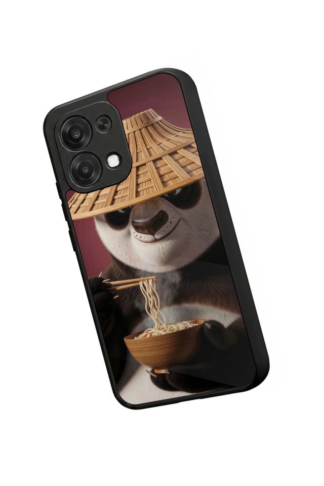 Oppo A6 Pro Uyumlu Kung Fu Panda Tasarımlı Glossy Premium Kılıf