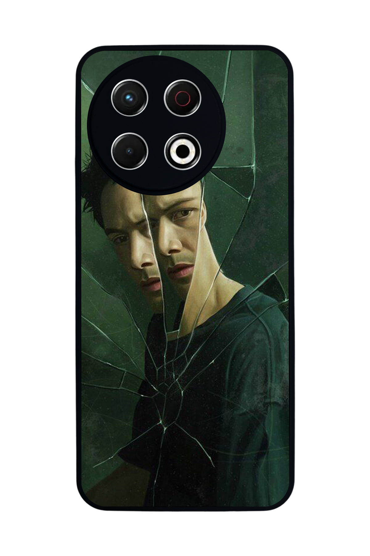 Tecno Spark 30 Pro Uyumlu MatriTecno Spark 30 Pro Tasarımlı Glossy Premium Kılıf