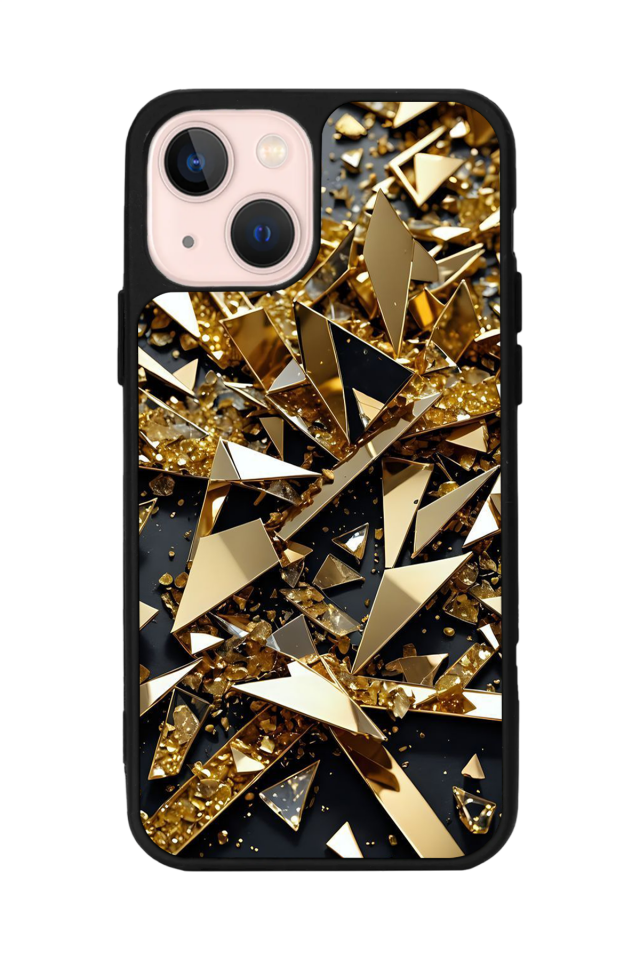 iPhone 15 Uyumlu Mermer Marble Tasarımlı Glossy Premium Kılıf