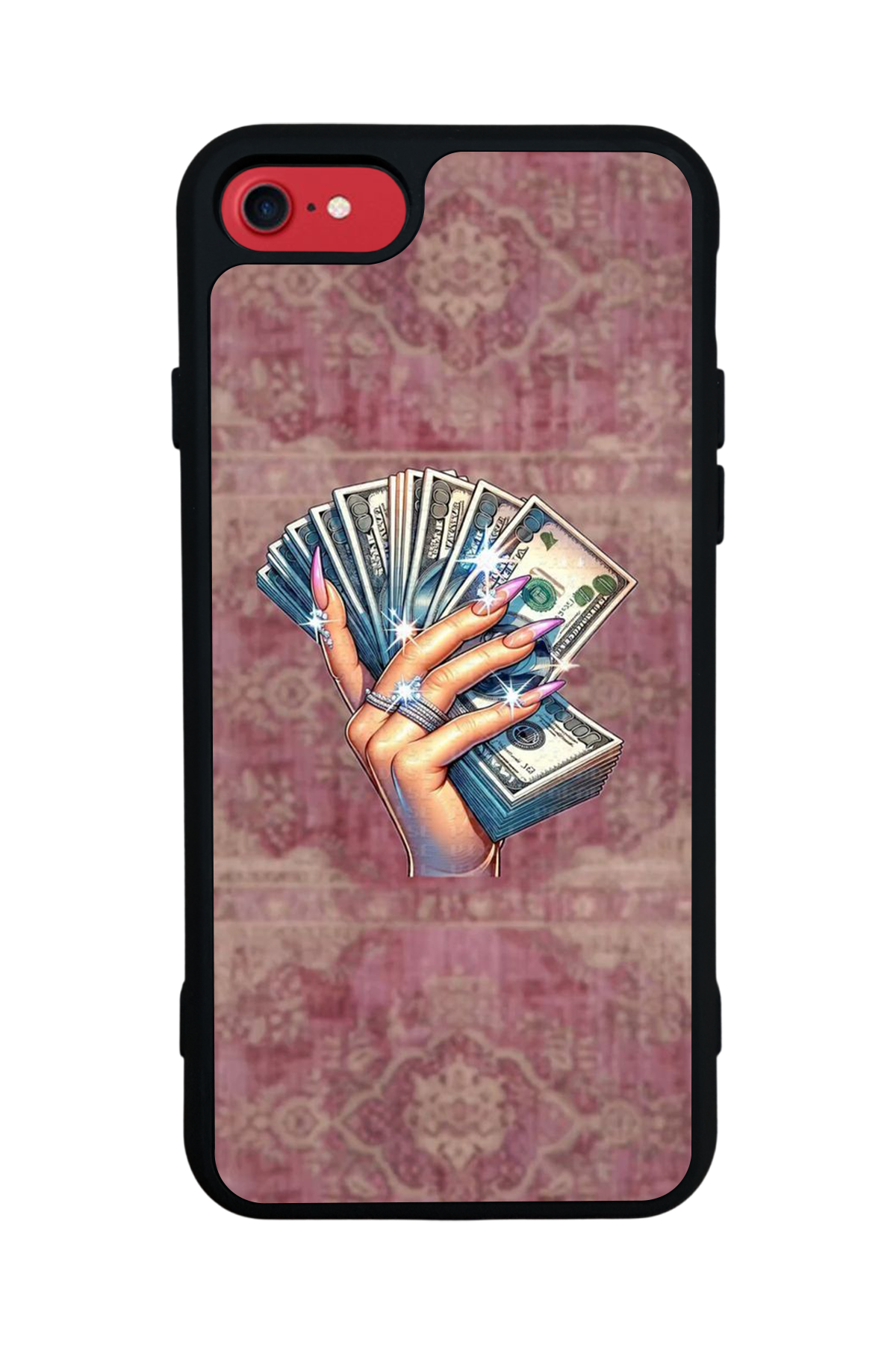 iPhone 8 Uyumlu Money Para Tasarımlı Glossy Premium Kılıf
