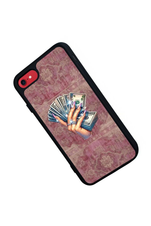 iPhone 8 Uyumlu Money Para Tasarımlı Glossy Premium Kılıf