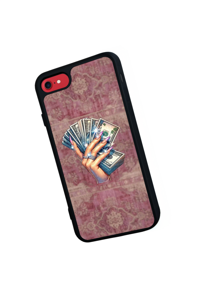 iPhone 8 Uyumlu Money Para Tasarımlı Glossy Premium Kılıf