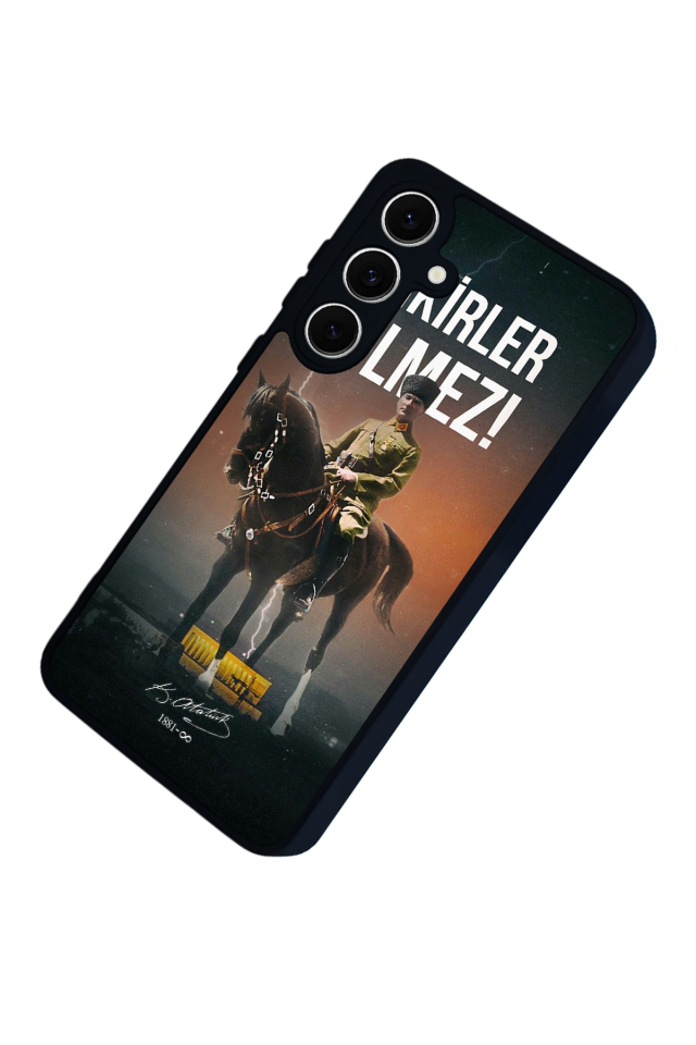 Samsung Galaxy S24 FE Uyumlu Mustafa Kemal Ataturk Tasarımlı Glossy Premium Kılıf