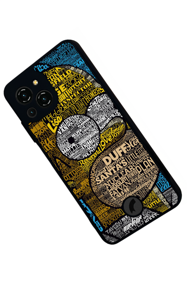 Reeder S23 Pro Max Uyumlu The Simpsons Tasarımlı Glossy Premium Kılıf