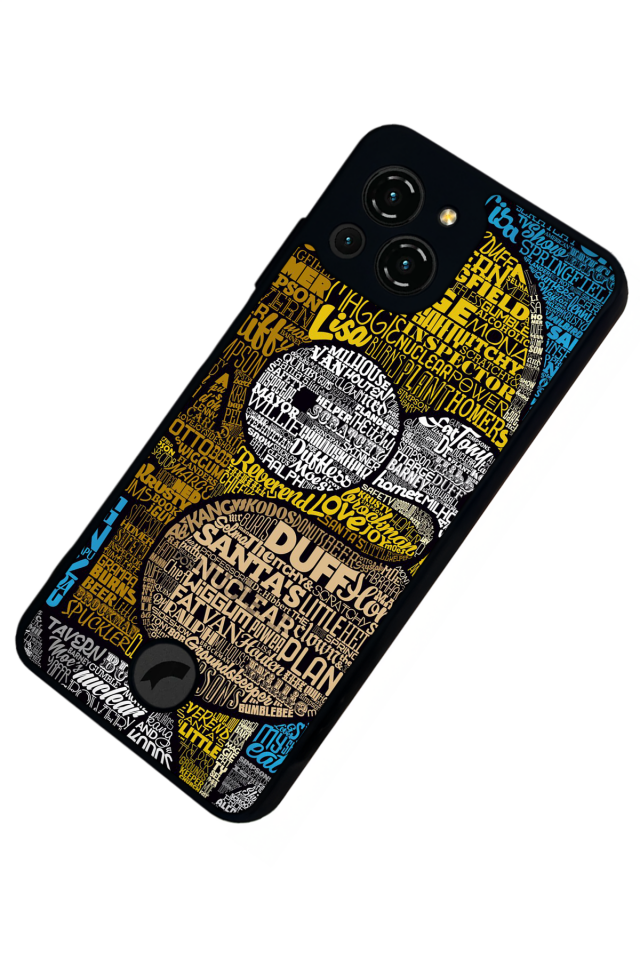 Reeder S23 Pro Max Uyumlu The Simpsons Tasarımlı Glossy Premium Kılıf