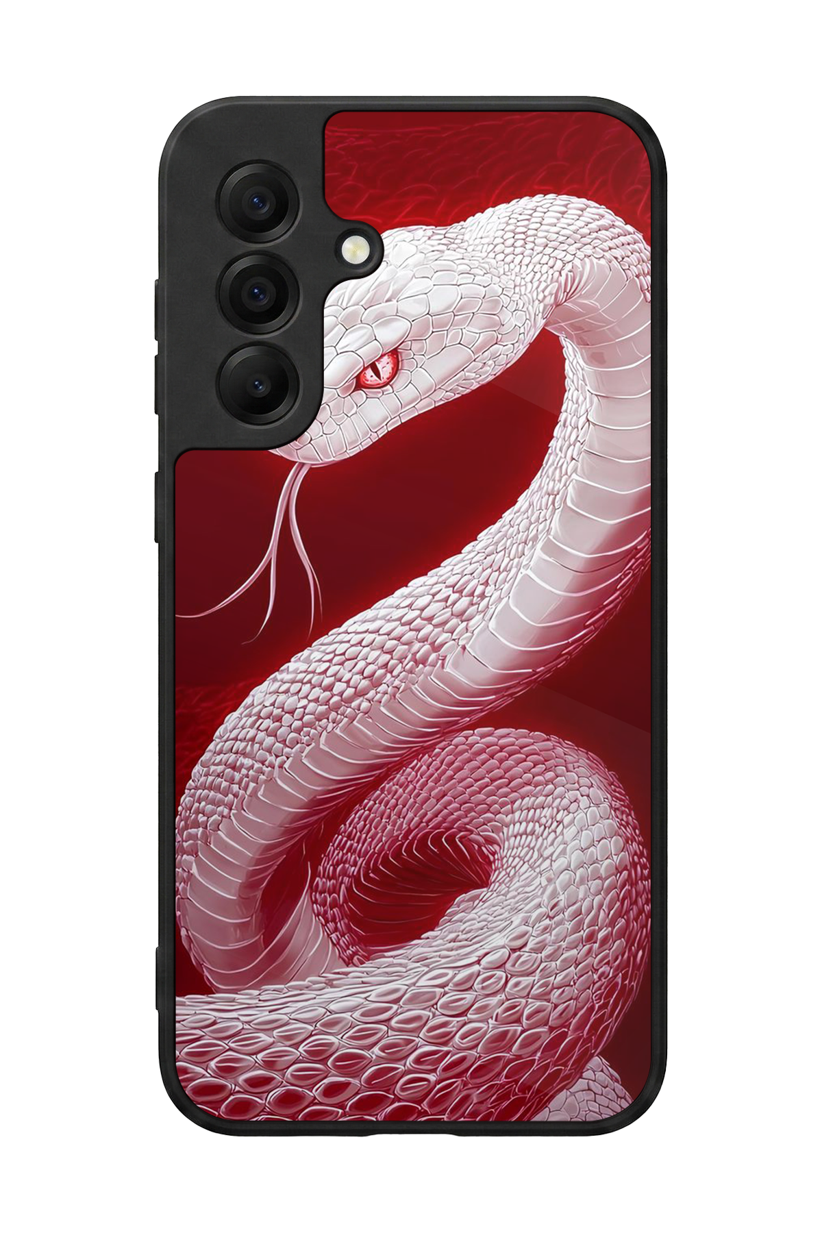 Samsung Galaxy A17 Uyumlu Yılan Tasarımlı Glossy Premium Kılıf