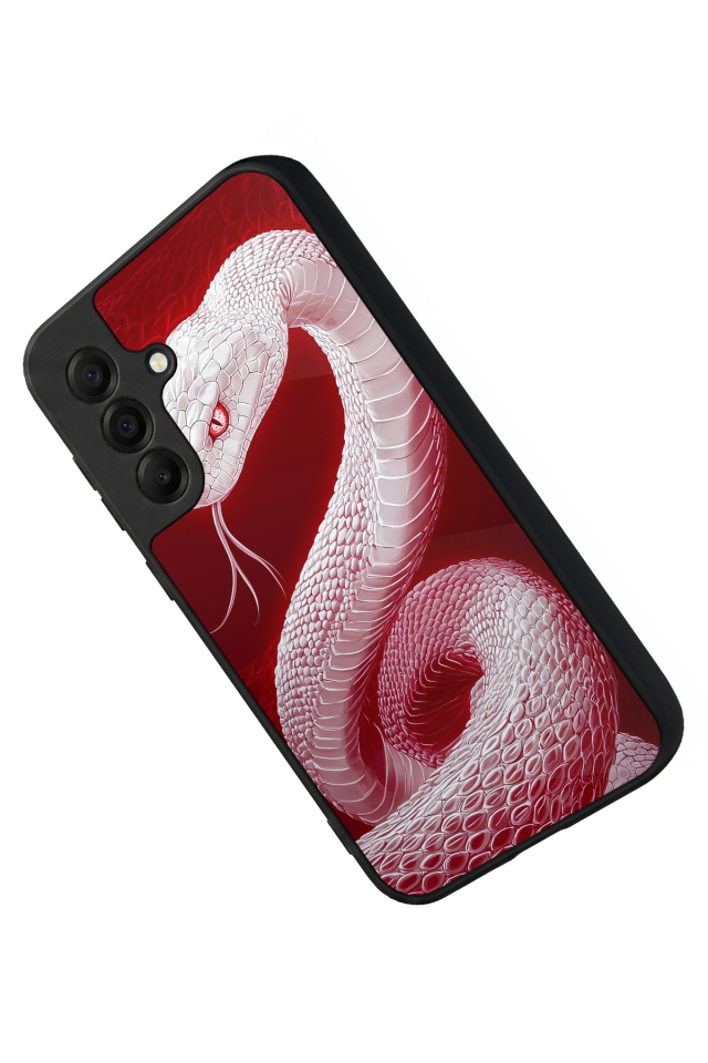 Samsung Galaxy A17 Uyumlu Yılan Tasarımlı Glossy Premium Kılıf