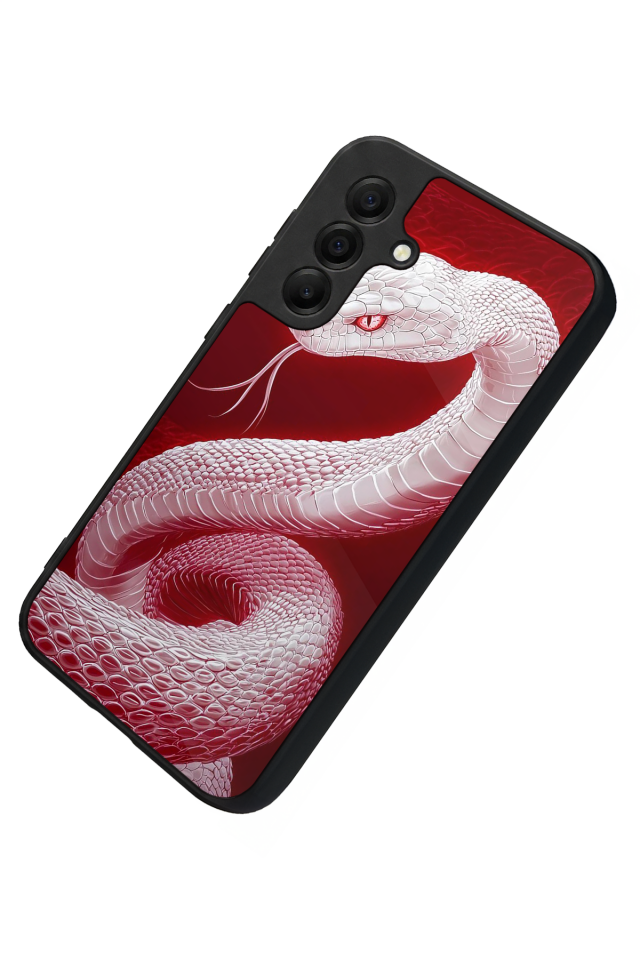 Samsung Galaxy A17 Uyumlu Yılan Tasarımlı Glossy Premium Kılıf