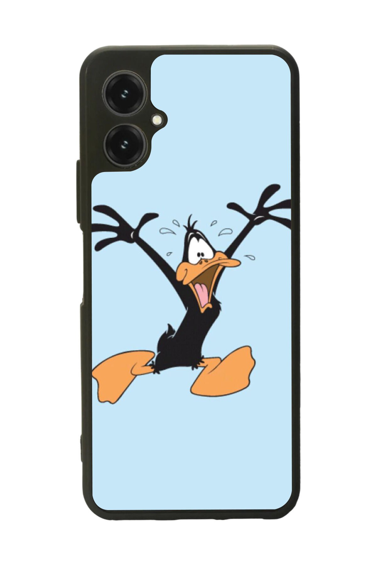 Omix X5 Uyumlu Daffy duck Tasarımlı Glossy Premium Kılıf