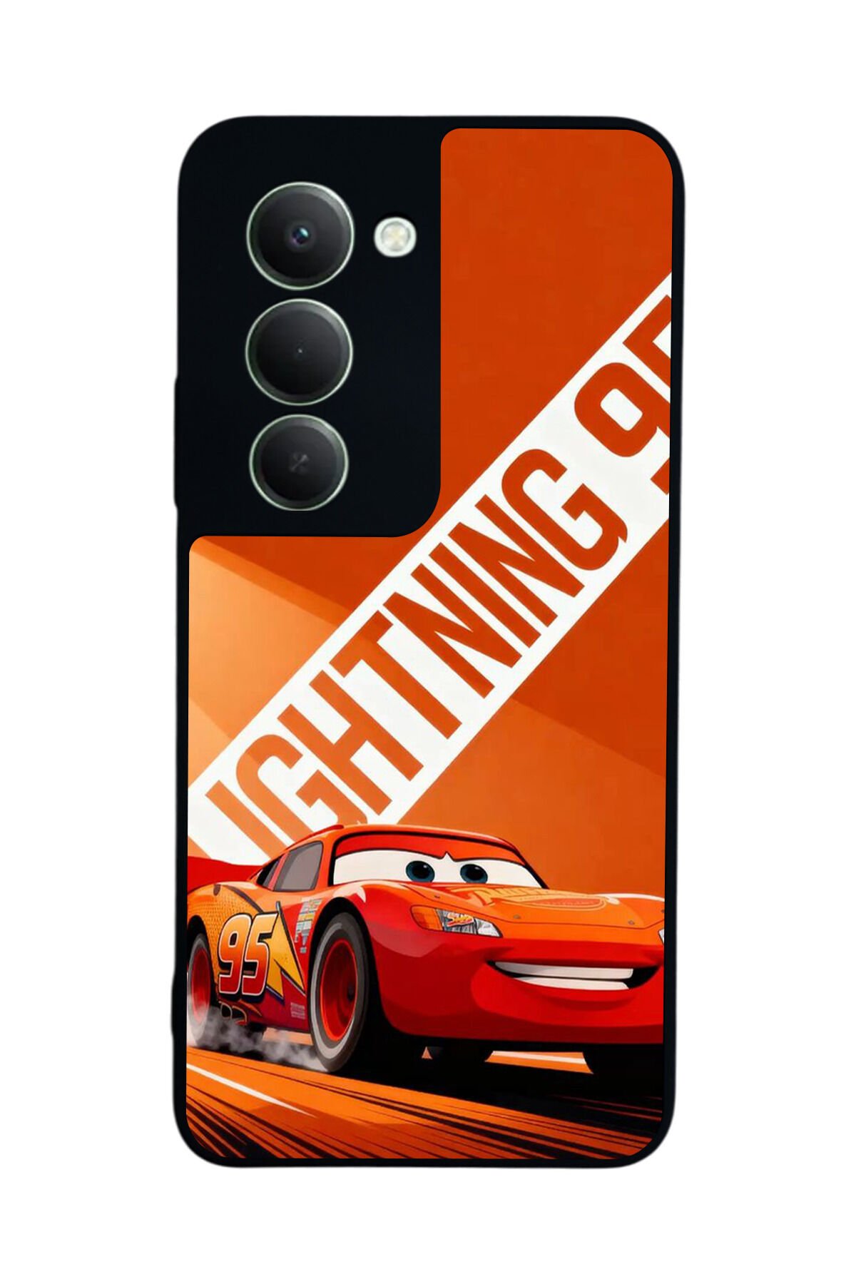 Xiaomi Redmi 15 5G Uyumlu Şimsek McQueen Tasarımlı Glossy Premium Kılıf