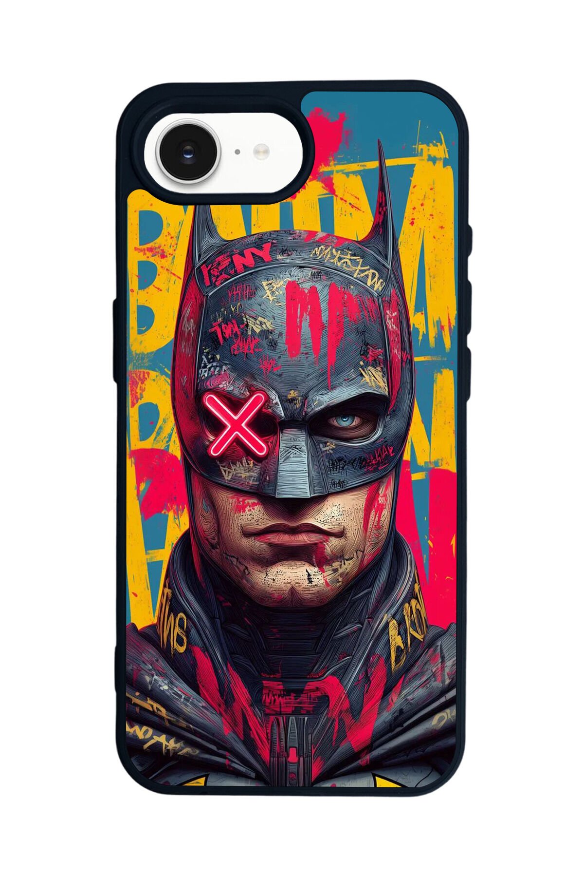 iPhone 16E Uyumlu Batman Tasarımlı Glossy Premium Kılıf