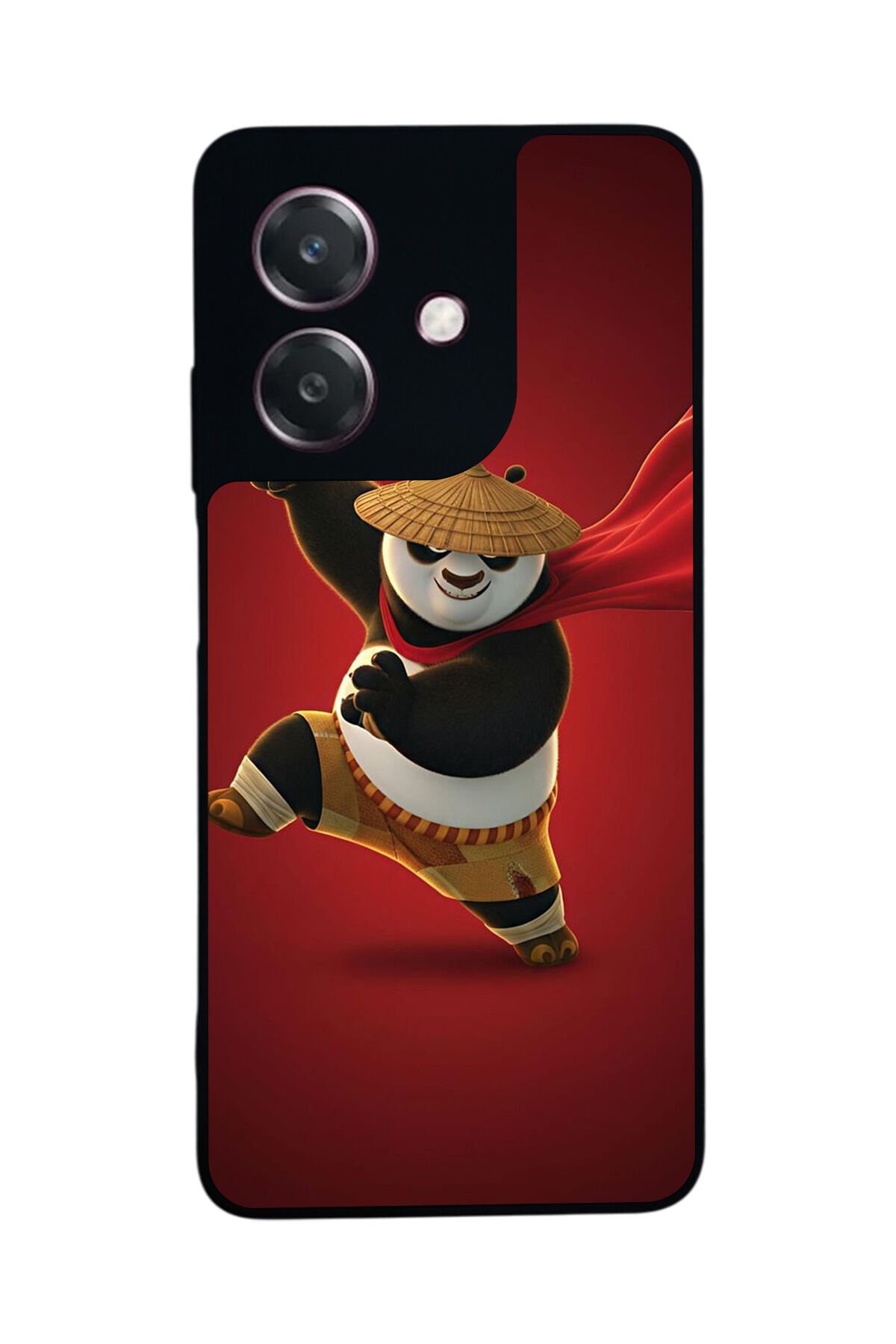 Oppo A3 5G Uyumlu Kung Fu Panda Tasarımlı Glossy Premium Kılıf
