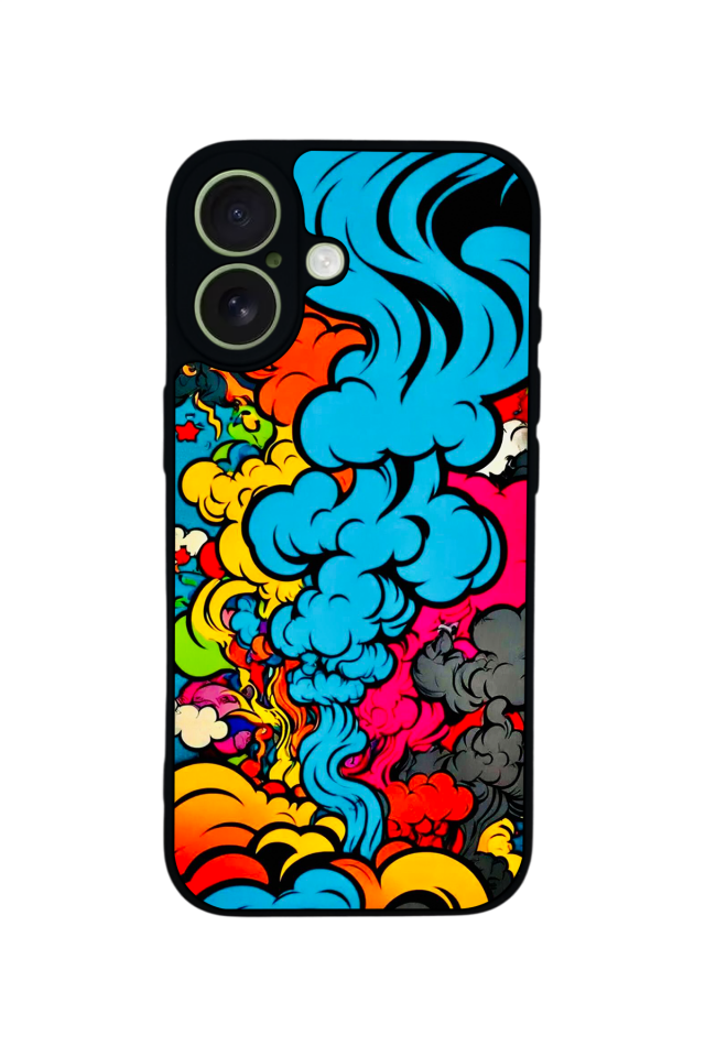iPhone 17 Uyumlu Abstract Tasarımlı Glossy Premium Kılıf