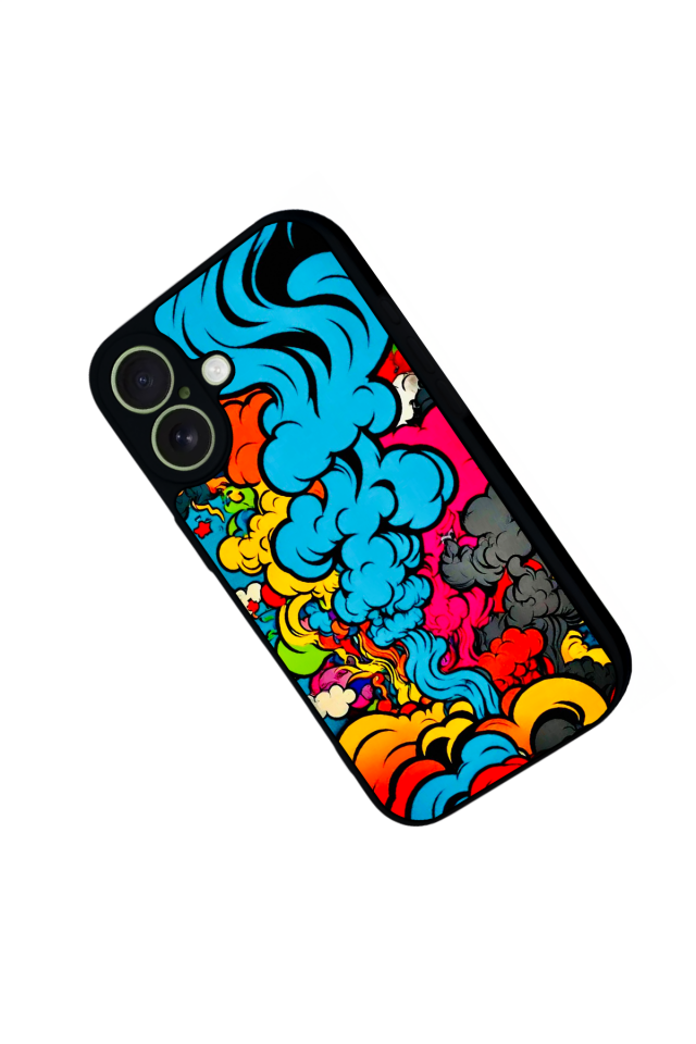 iPhone 17 Uyumlu Abstract Tasarımlı Glossy Premium Kılıf