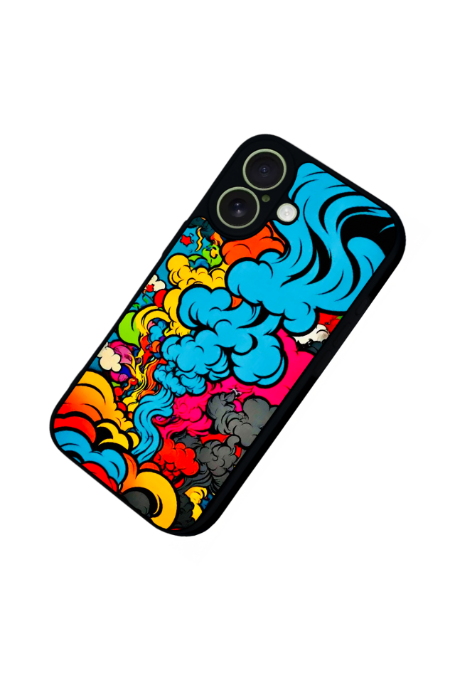 iPhone 17 Uyumlu Abstract Tasarımlı Glossy Premium Kılıf