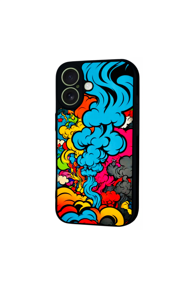 iPhone 17 Uyumlu Abstract Tasarımlı Glossy Premium Kılıf