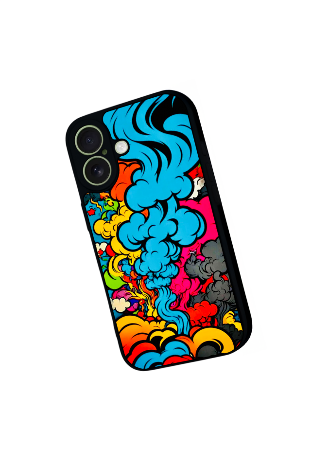 iPhone 17 Uyumlu Abstract Tasarımlı Glossy Premium Kılıf