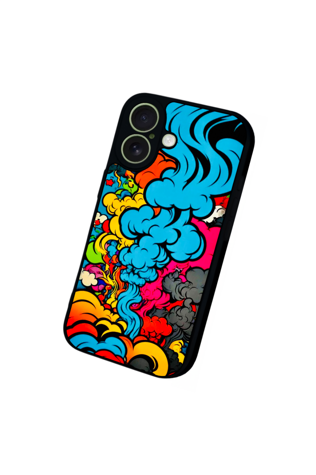 iPhone 17 Uyumlu Abstract Tasarımlı Glossy Premium Kılıf