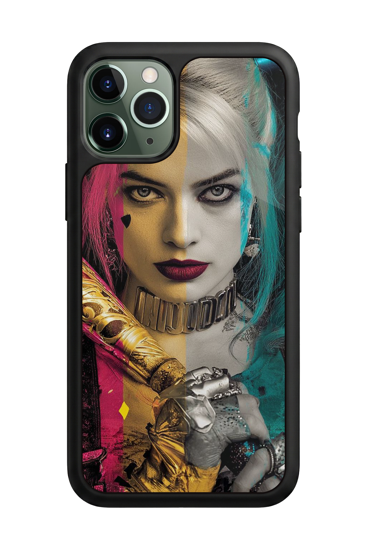 iPhone 11 Pro Max Uyumlu HarleyQueen Tasarımlı Glossy Premium Kılıf